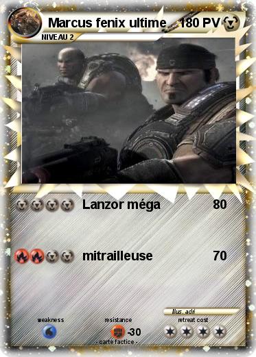 Pokemon Marcus fenix ultime