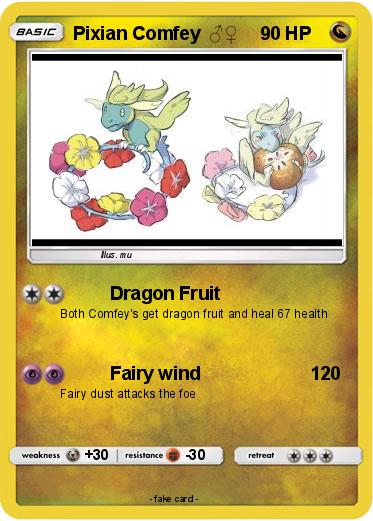 Pokemon Pixian Comfey  ♂♀