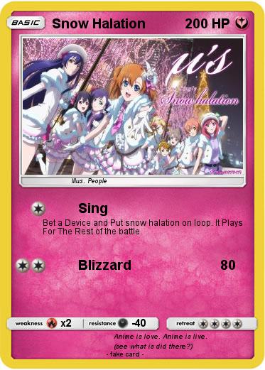Pokemon Snow Halation
