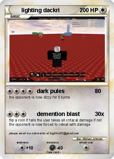 Pokemon lighting dackri