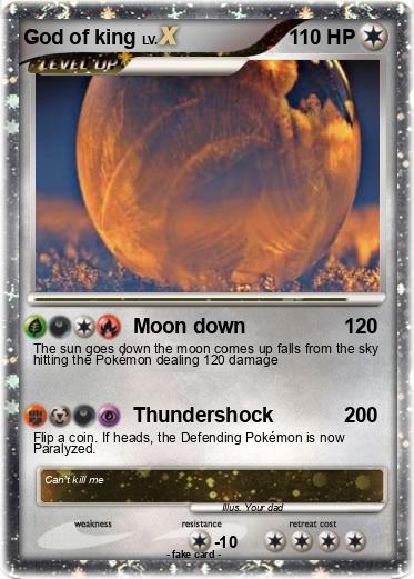 Pokemon God of king