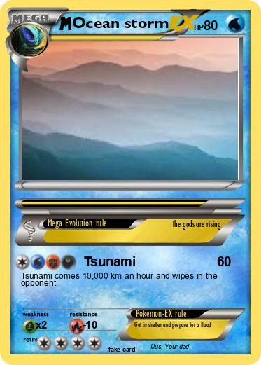 Pokemon Ocean storm