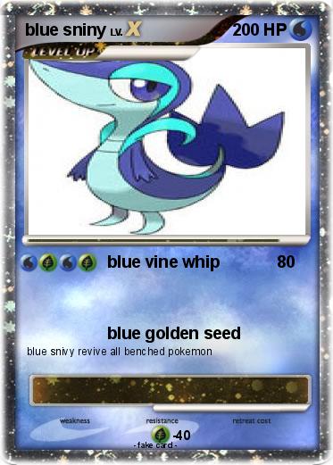 Pokemon blue sniny