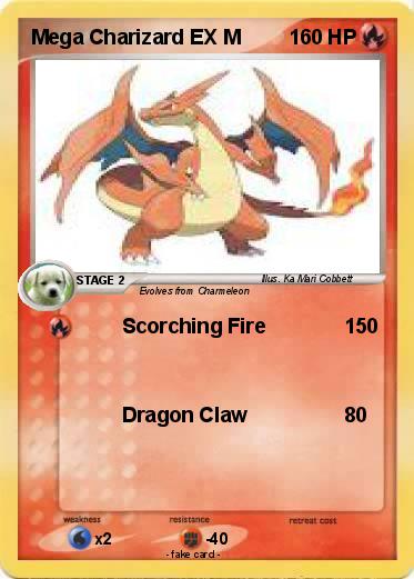 Pokemon Mega Charizard EX M