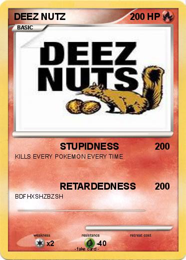 Pokemon DEEZ NUTZ