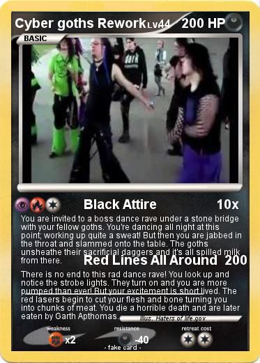 Pokemon Cyber goths Rework
