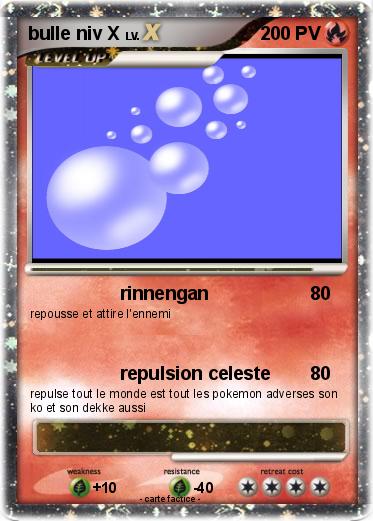 Pokemon bulle niv X