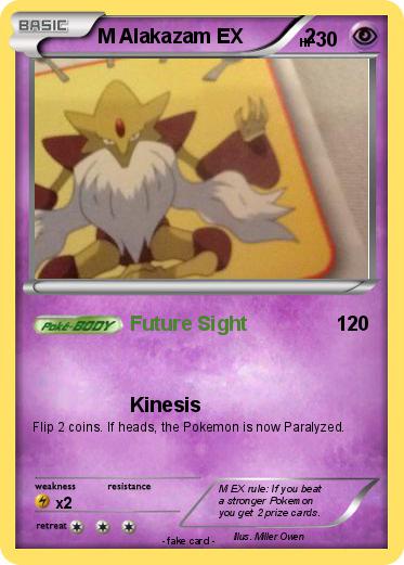Pokemon M Alakazam EX           2