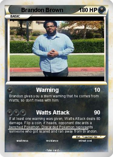 Pokemon Brandon Brown