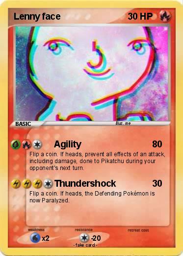 Pokemon Lenny face