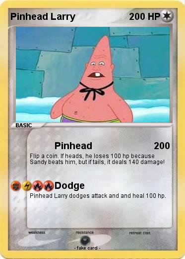 Pokemon Pinhead Larry