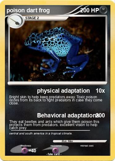 Pokemon poison dart frog
