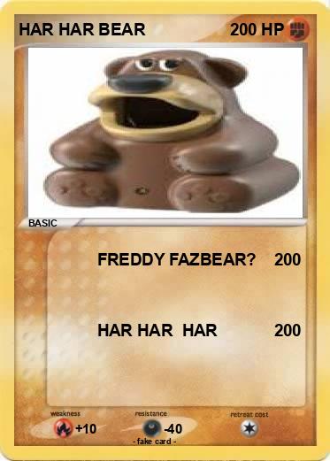 Pokemon HAR HAR BEAR