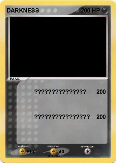 Pokemon DARKNESS