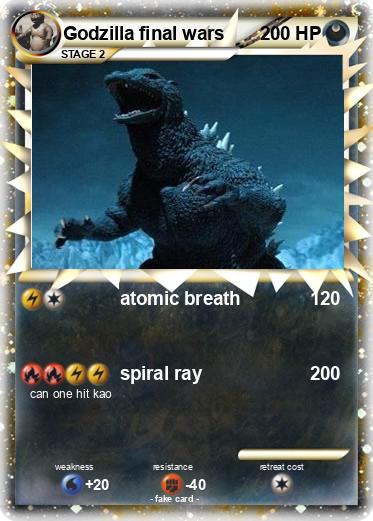 Pokemon Godzilla final wars