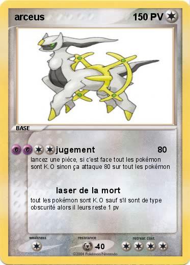 Pokemon arceus