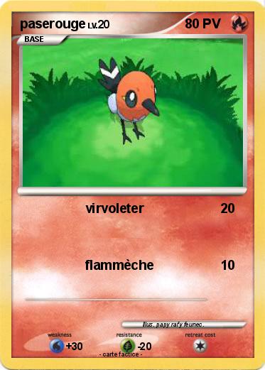 Pokemon paserouge