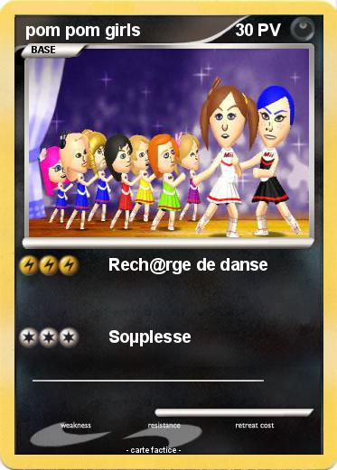 Pokemon pom pom girls