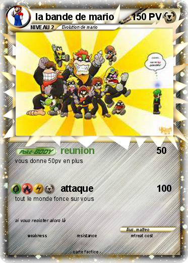 Pokemon la bande de mario