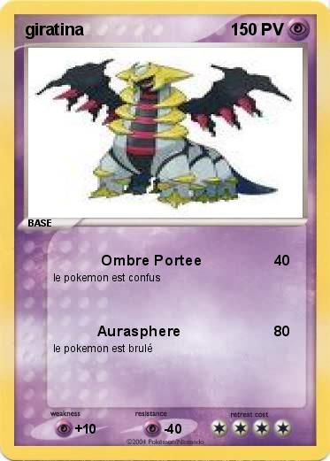 Pokemon giratina