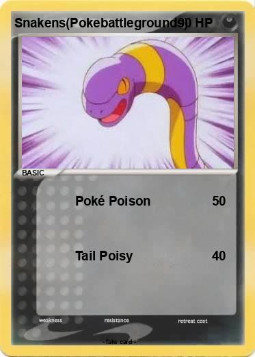 Pokemon Snakens(Pokebattlegrounds)