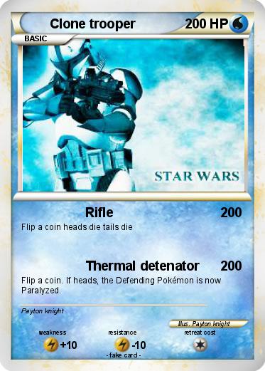 Pokemon Clone trooper