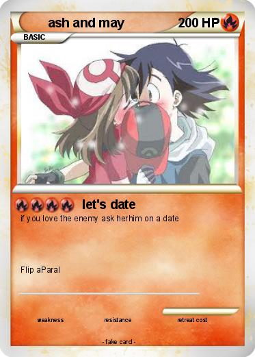 Pokemon ash and may