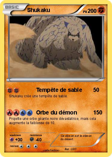 Pokemon Shukaku