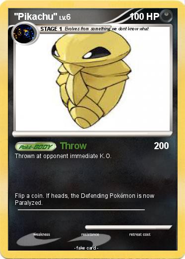 Pokemon "Pikachu"