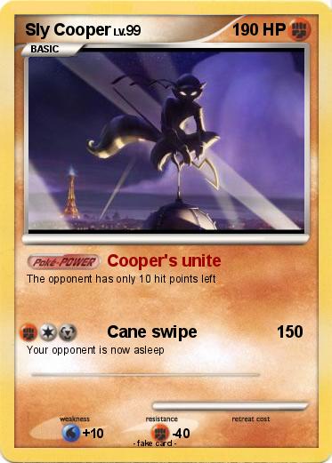Pokemon Sly Cooper