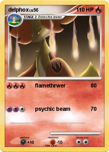 Pokemon delphox