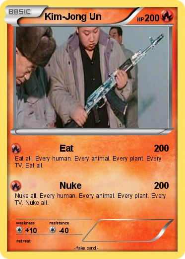 Pokemon Kim-Jong Un