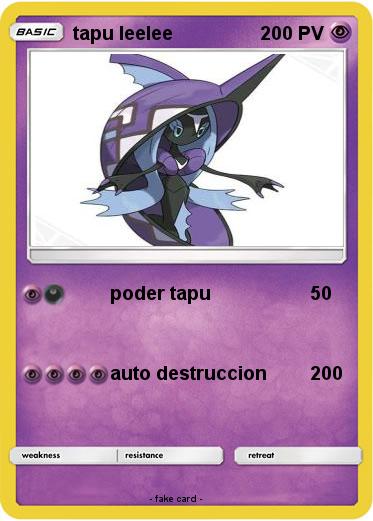 Pokemon tapu leelee