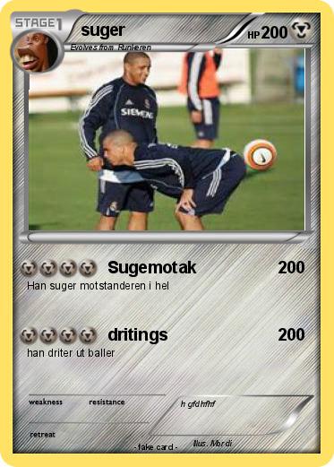 Pokemon suger