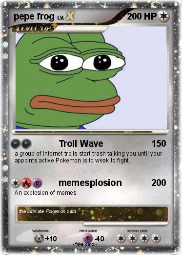 Pokemon pepe frog