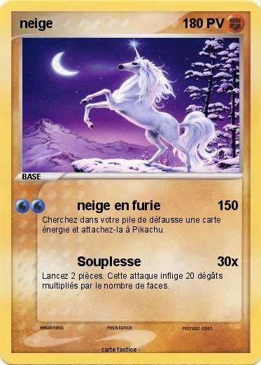 Pokemon neige