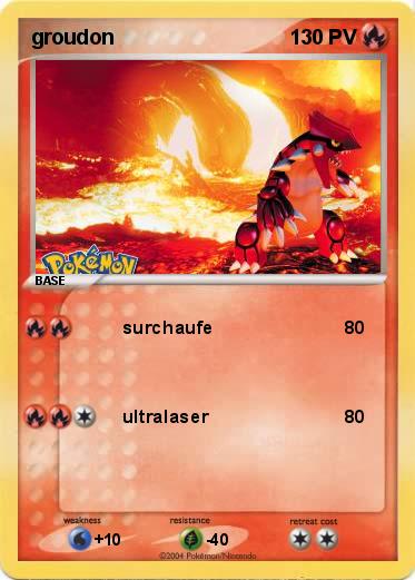 Pokemon groudon