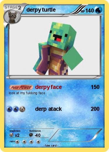 Pokemon derpy turtle