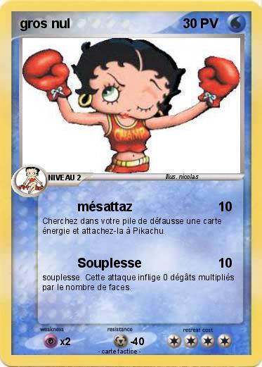 Pokemon gros nul