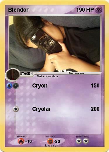 Pokemon Blendor