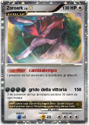 Pokemon Zoroark