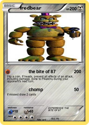 Pokemon fredbear