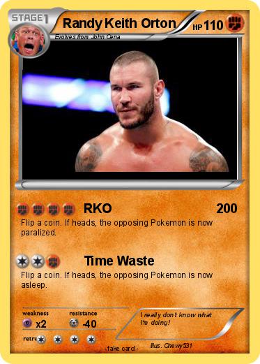Pokemon Randy Keith Orton
