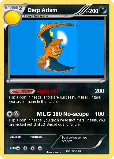 Pokemon Derp Adam