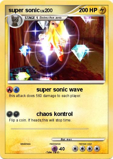 Pokemon super sonic