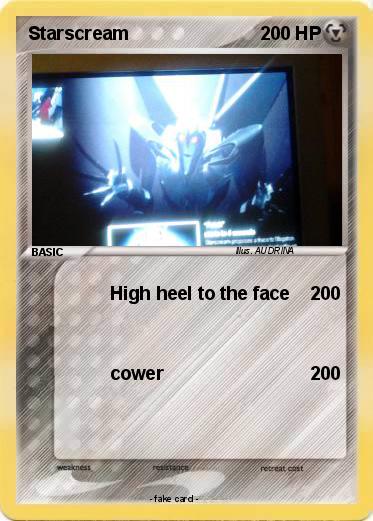 Pokemon Starscream