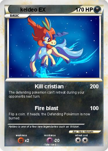 Pokemon keldeo EX