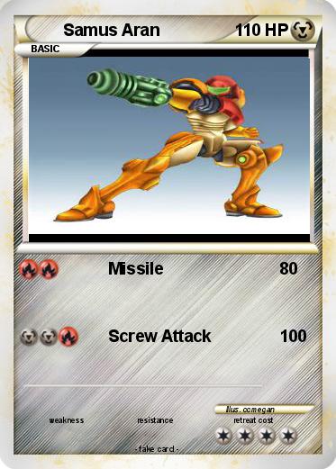 Pokemon Samus Aran