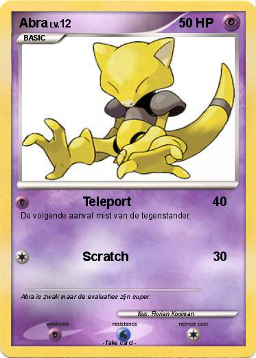 Pokemon Abra