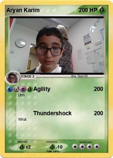 Pokemon Aryan Karim